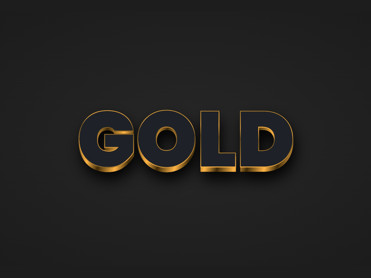 3D Metallic CSS Text Effect