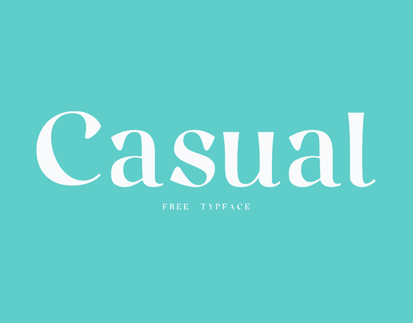 Elegant Sans Serif Font - Casual