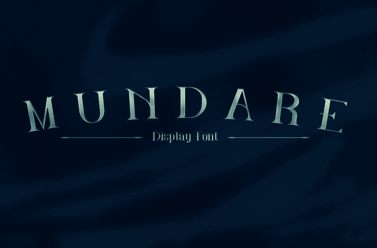 Elegant Serif Font - Mundare