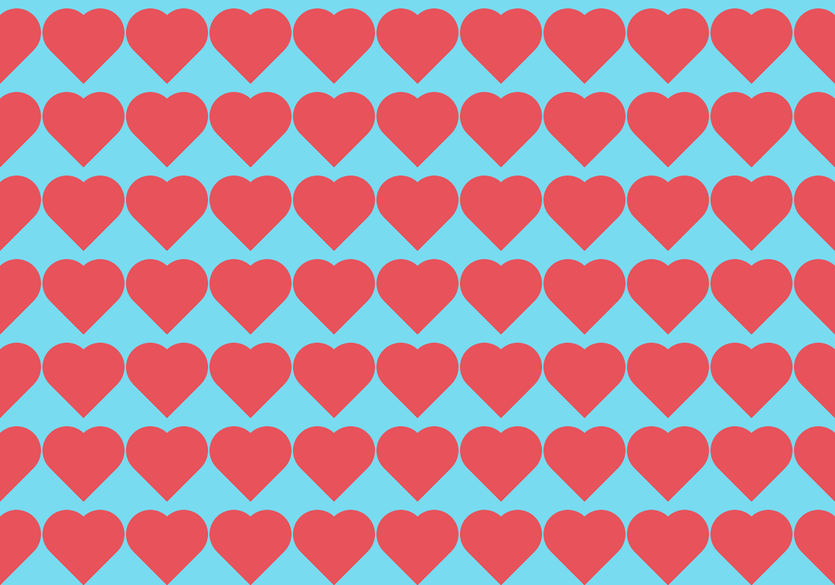 Heart Background Pattern