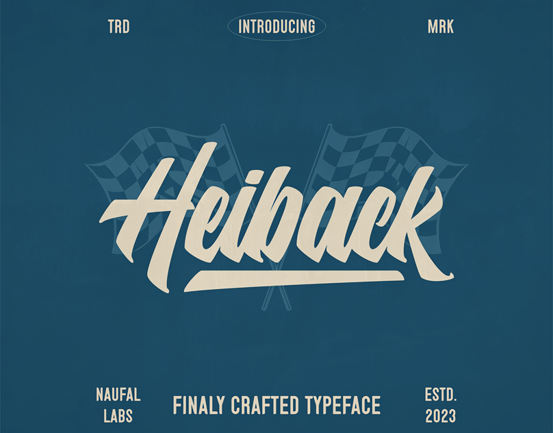 Heiback Script Font | Thanksgiving Font