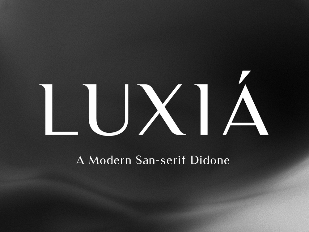 Luxia Elegant Sans Serif Font