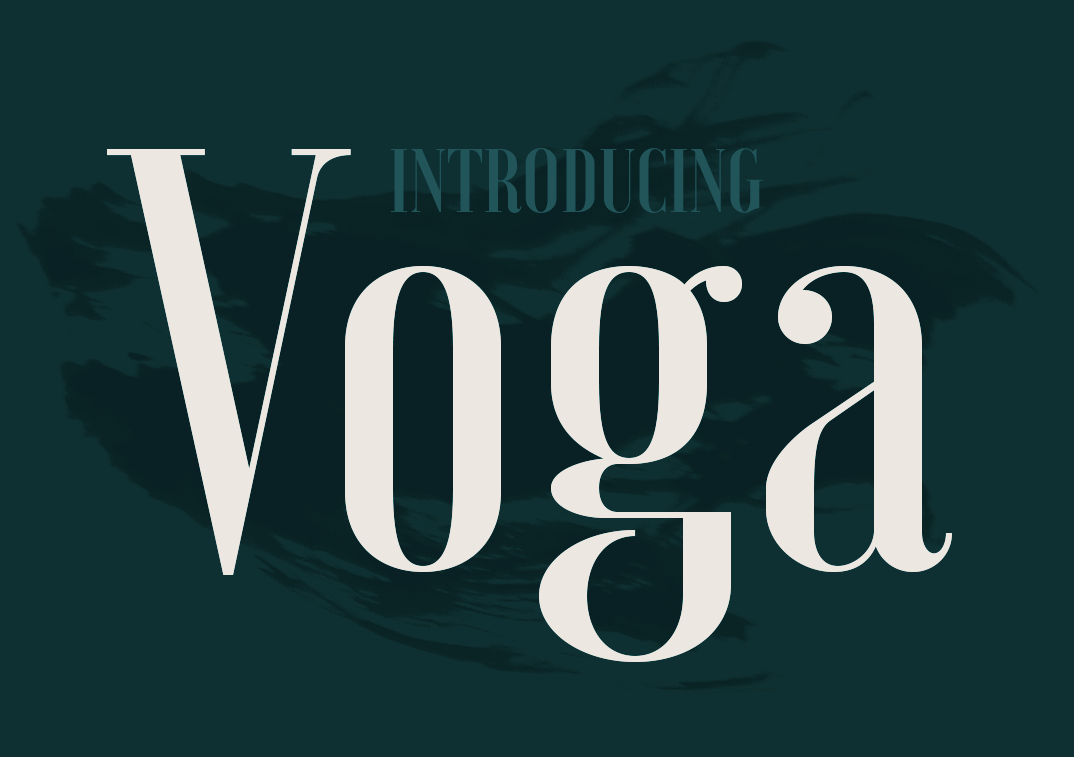 Voga Elegant Serif Font