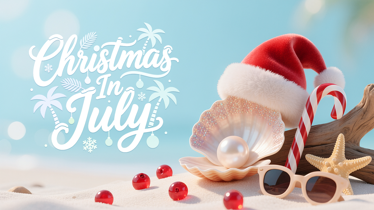 Christmas in July Wallpaper - July 2026