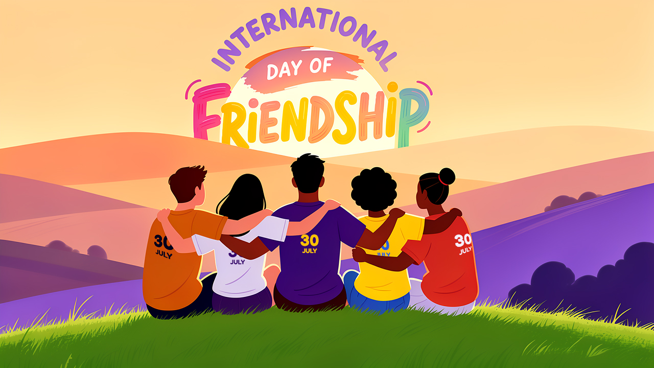 International Day of Friendship Wallpaper - July 2026