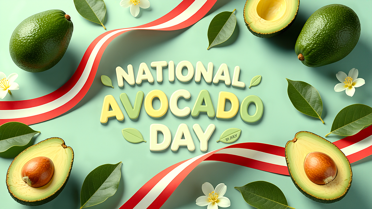 National Avocado Day Wallpaper - July 2026