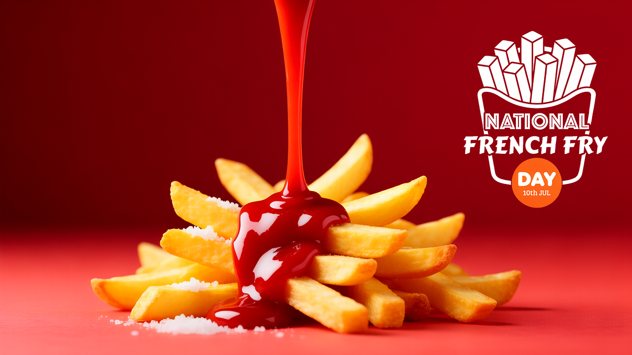 National French Fry Day Wallpaper - July 2026