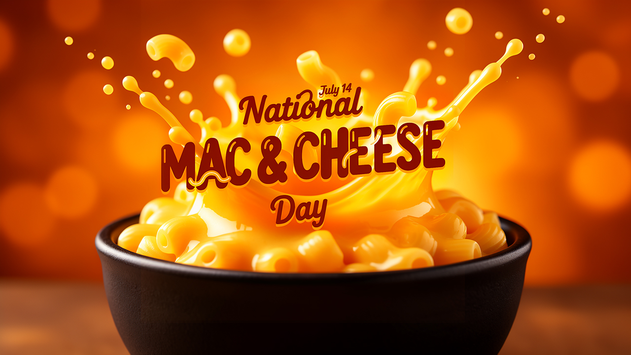 National Mac and Cheese Day Wallpaper - July 2026