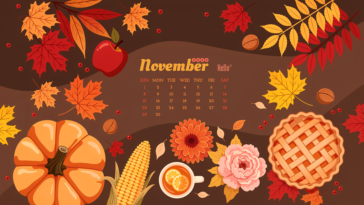 November Aesthetic Wallpaper