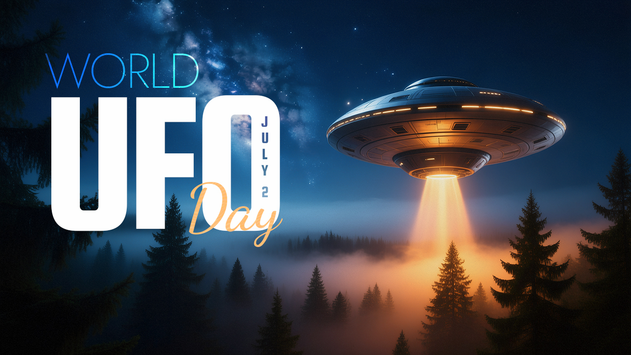 World UFO Day Wallpaper - July 2026